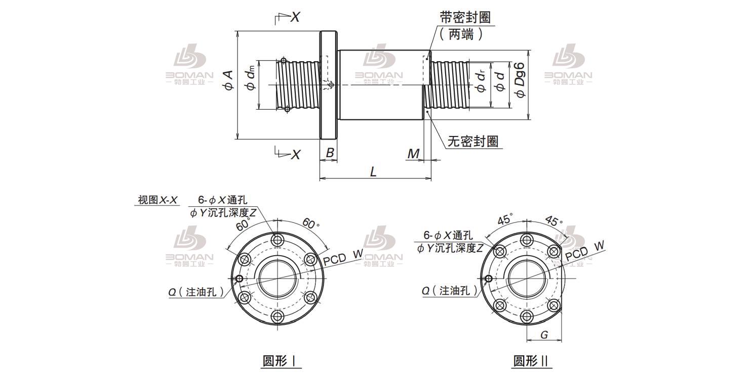 ZFD5006-12-NSK ZFD滚珠丝杠