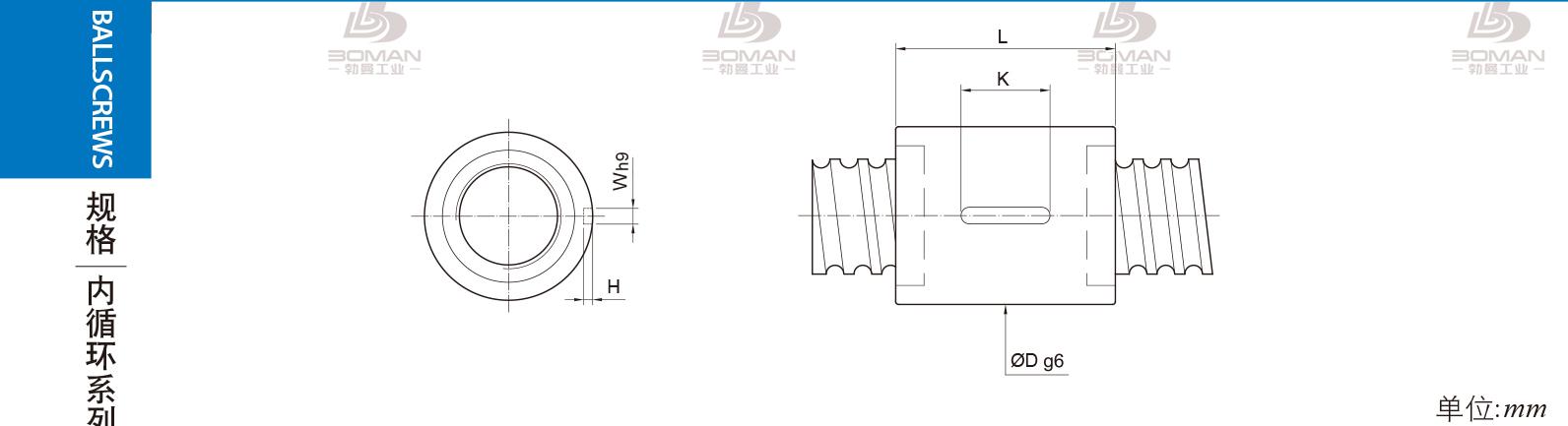 PMI RSIC4006-4 pmi滚珠丝杆